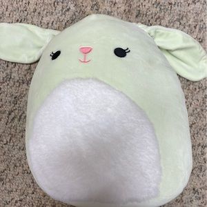 12” mint green bunny squishmallow